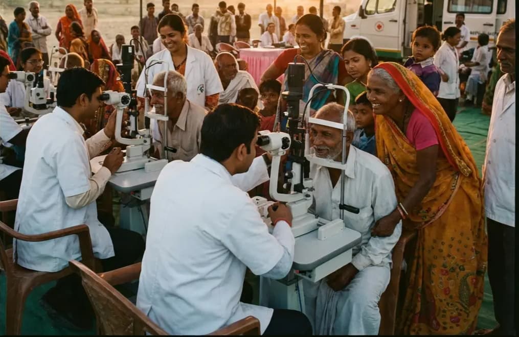 Free Eye Camp - ALEye Foundation